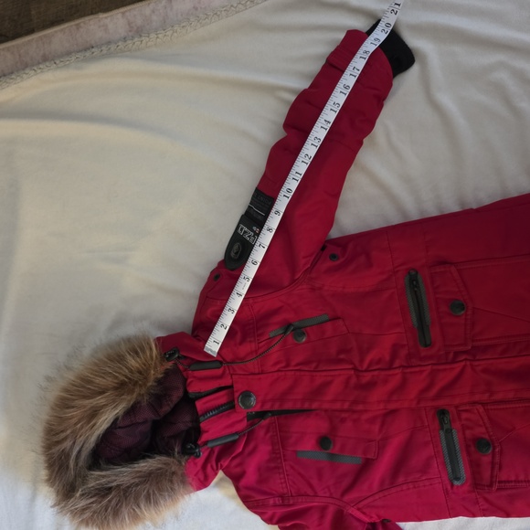 Point Zero Red Parka Jacket - Picture 7 of 15